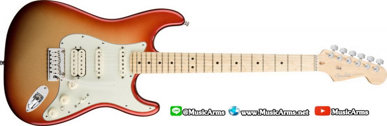 American Deluxe Strat HSS-sunset metallic ขายราคาพิเศษ