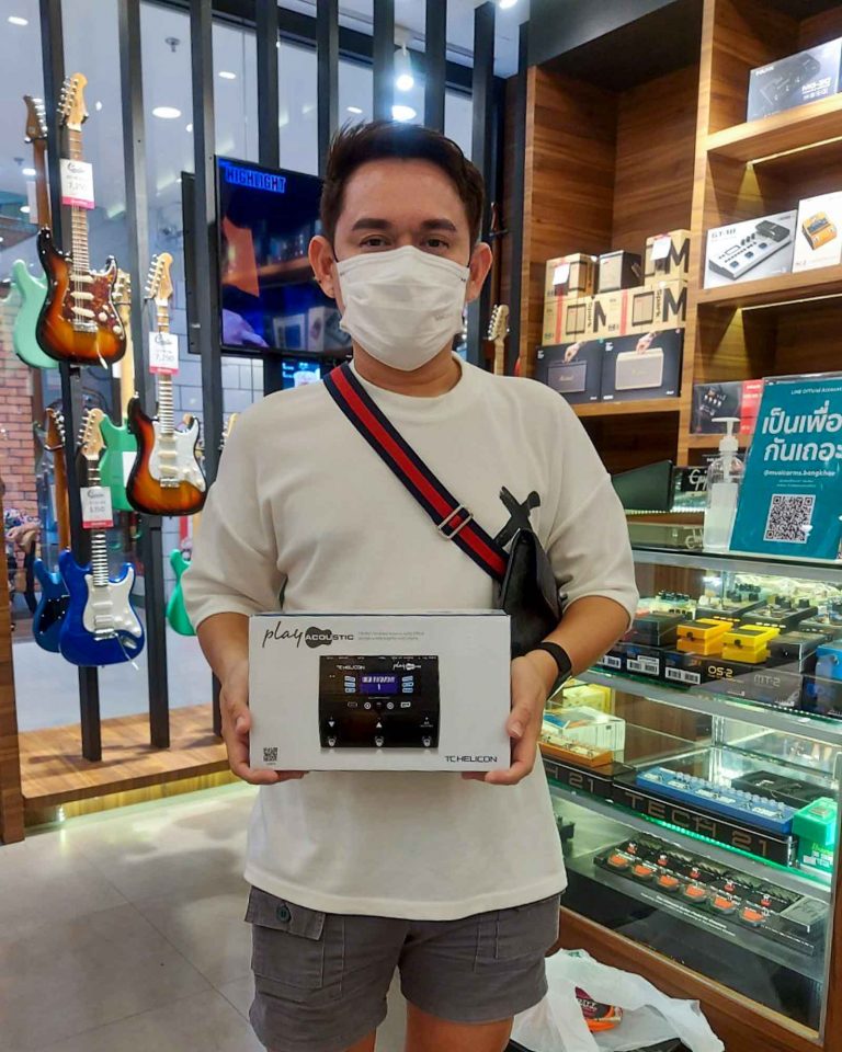 ลูกค้าที่ซื้อ TC Electronic Play Acoustic เอฟเฟคร้อง