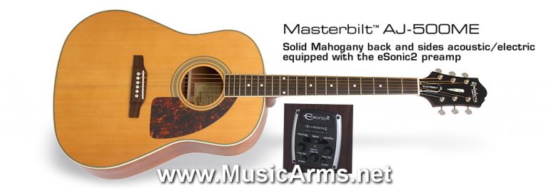 Epiphone AJ-500Me Acoustic Guitar ขายราคาพิเศษ