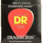 DR DSE-9 Dragon Skin Lite K3 Coated Electric Guitar Strings ลดราคาพิเศษ