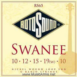 ROTOSOUND RS65 Swanee 5 String G Banjo Stringsราคาถูกสุด