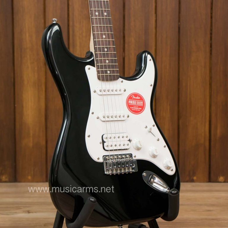 Squier Bullet Stratocaster HSS Black Body ขายราคาพิเศษ