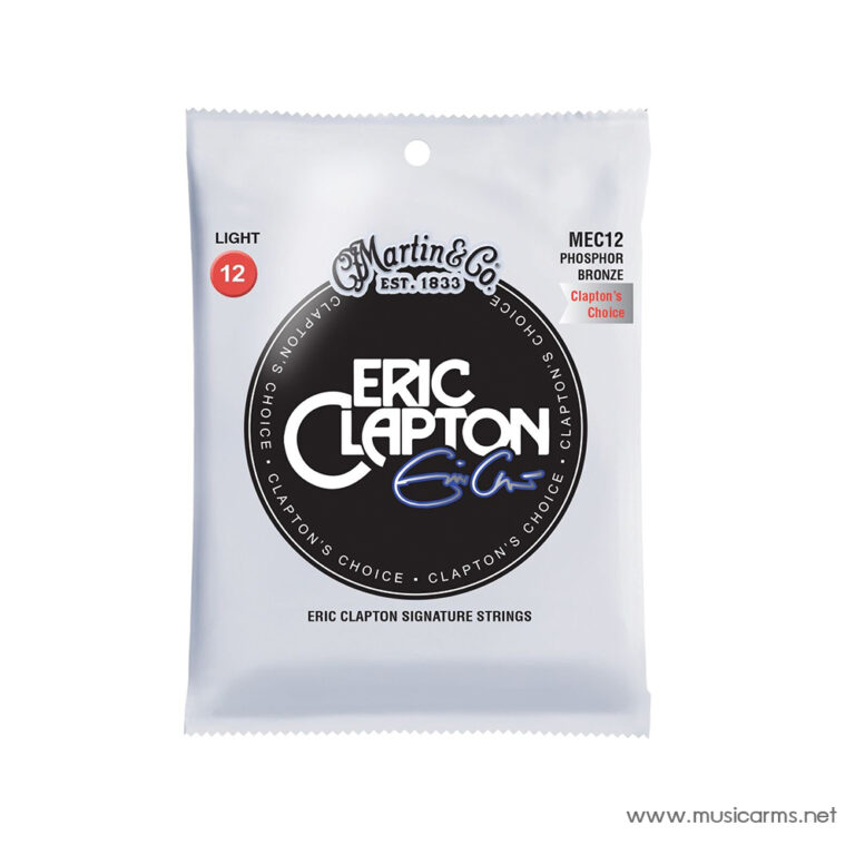 Martin Eric Clapton Phosphor Bronze Light 12-54 สายกีตาร์โปร่ง ขายราคาพิเศษ