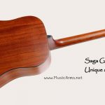 Saga-D10S-mahogany back ขายราคาพิเศษ