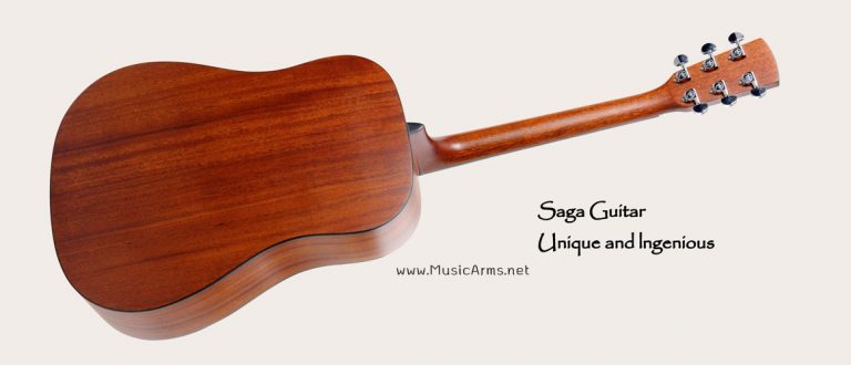 Saga-D10S-mahogany back ขายราคาพิเศษ