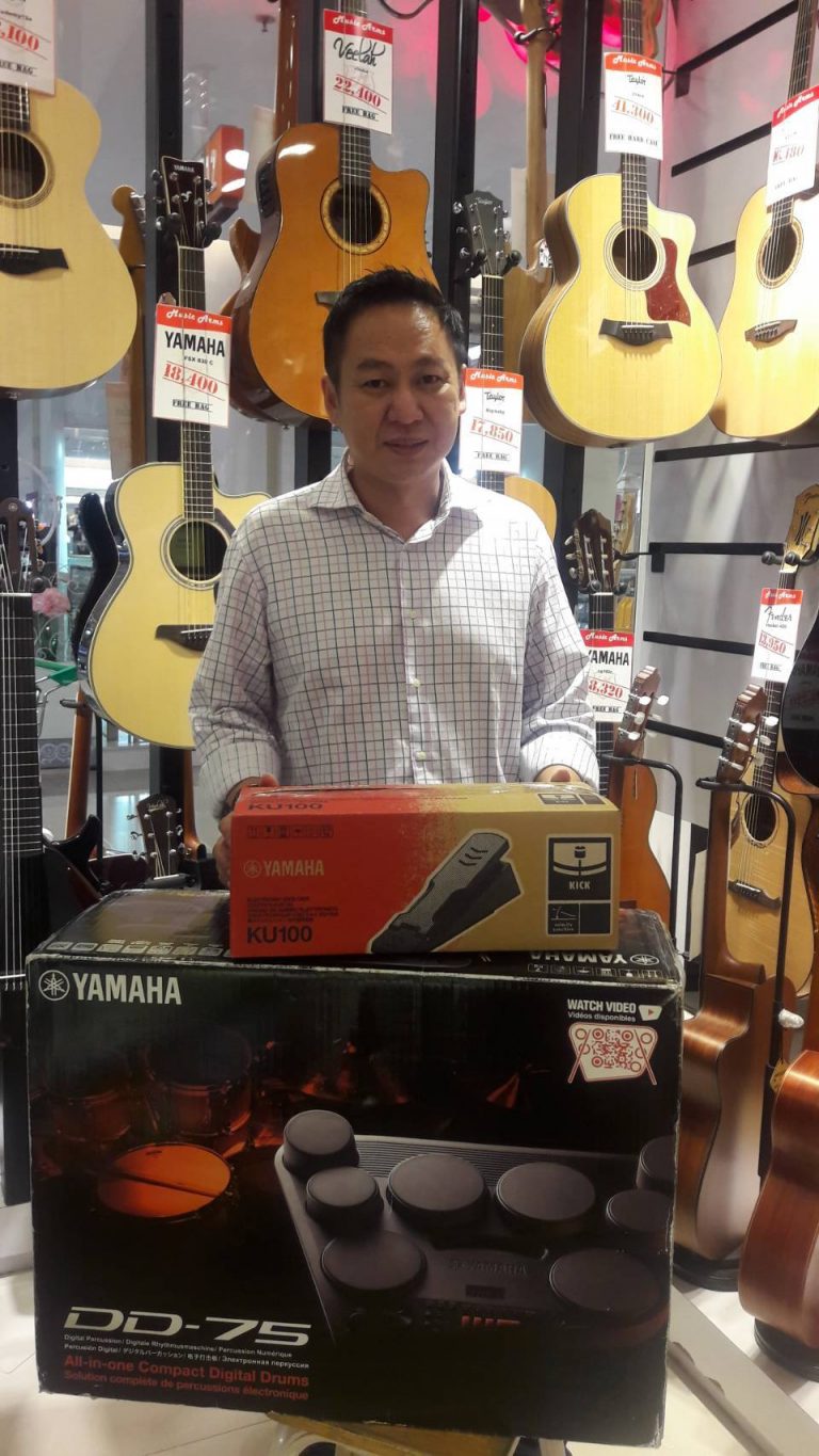 ลูกค้าที่ซื้อ Yamaha DD-75 กลองแพดไฟฟ้า