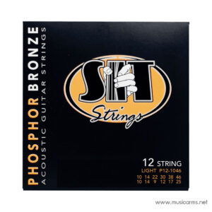 SIT Phosphor Bronze 12 String P121046 สายกีตาร์โปร่งราคาถูกสุด