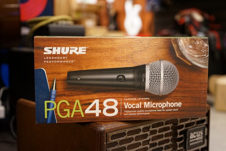 Showcase Shure PGA48-LC ไมโครโฟนไดนามิก