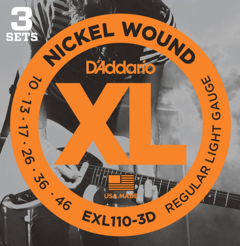 D’Addario EXL110-3D สายกีตาร์ไฟฟ้า แพ็ค 3 ชุด ขายราคาพิเศษ