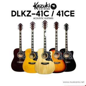 Kazuki DLKZ-41C Deluxe กีตาร์โปร่งราคาถูกสุด