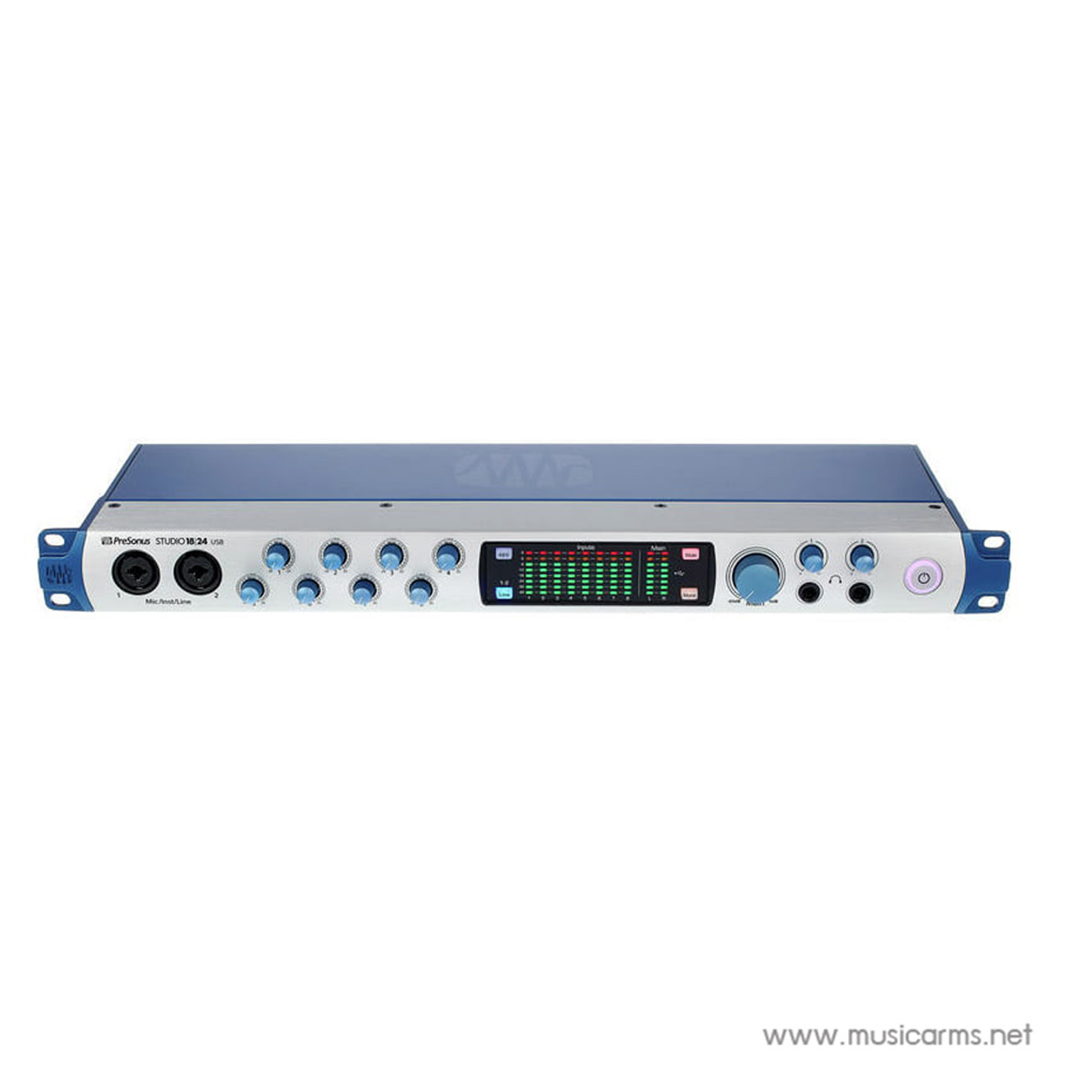 PreSonus Studio 1824 USB Audio Interface | Music Arms ศูนย์รวมเครื่องดนตรี  ตั้งแต่เริ่มต้น ถึงมืออาชีพ | Music Arms