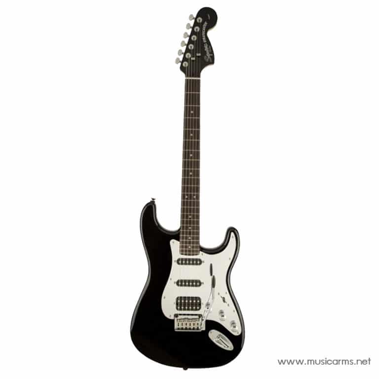 Squier Black and Chrome Stratocaster ขายราคาพิเศษ