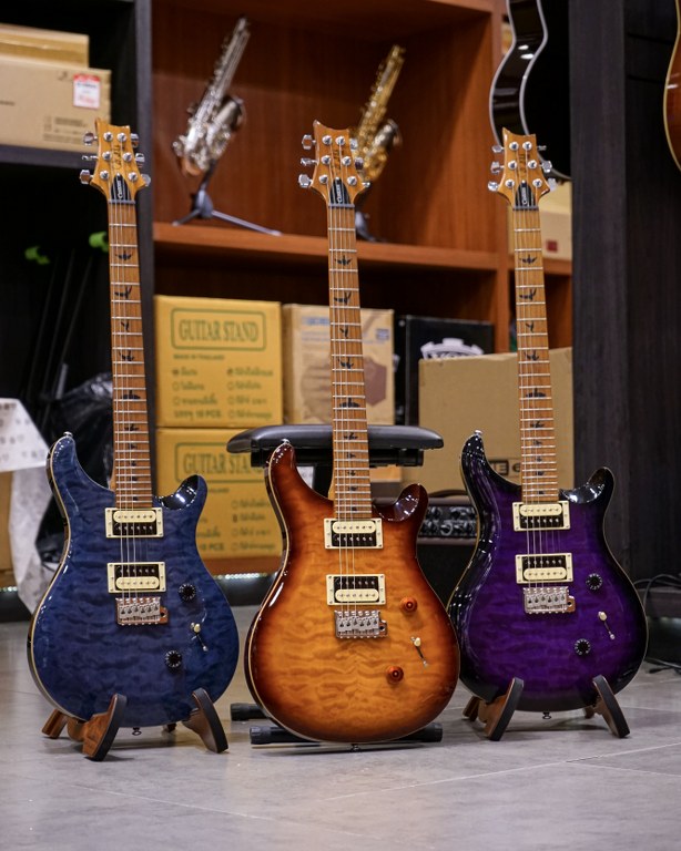 PRS SE Custom 24 with Roasted Maple necks | Music Arms