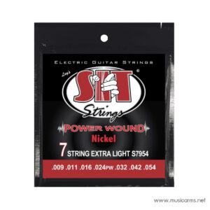 SIT Power Wound Nickel Light 7 S7954 สายกีตาร์ไฟฟ้าราคาถูกสุด