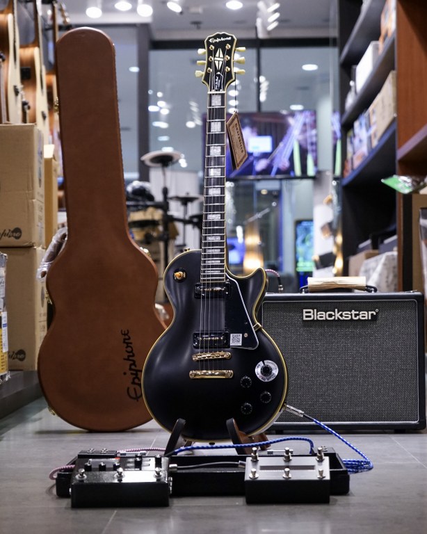 Showcase Epiphone 1955 Les Paul Custom กีตาร์ไฟฟ้า