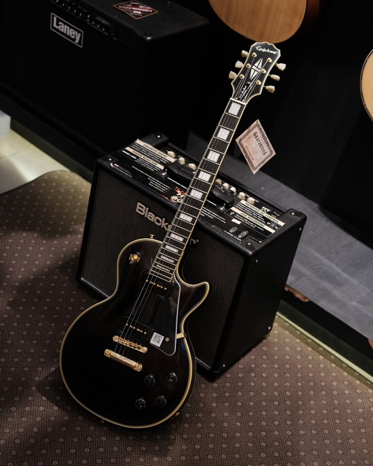 Showcase Epiphone 1955 Les Paul Custom กีตาร์ไฟฟ้า