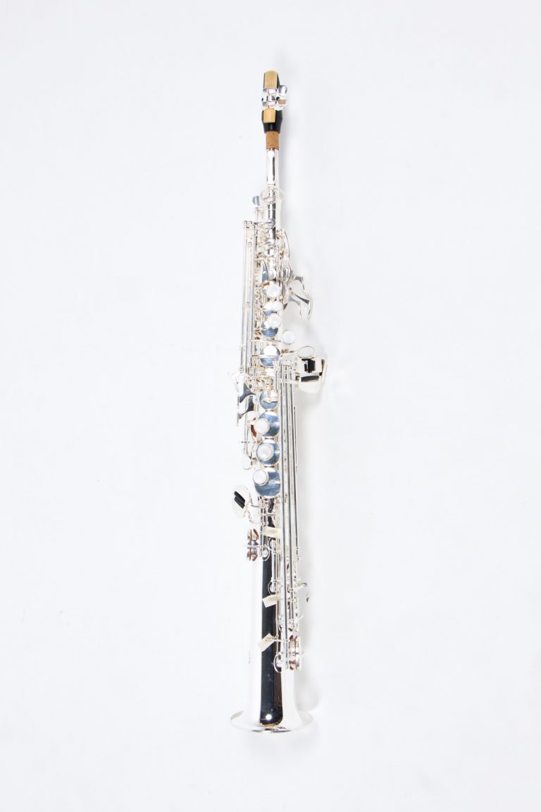 แซคโซโฟน Saxophone Soprano Coleman Standard สีเงิน บอดี้ตัวเต็ม ขายราคาพิเศษ