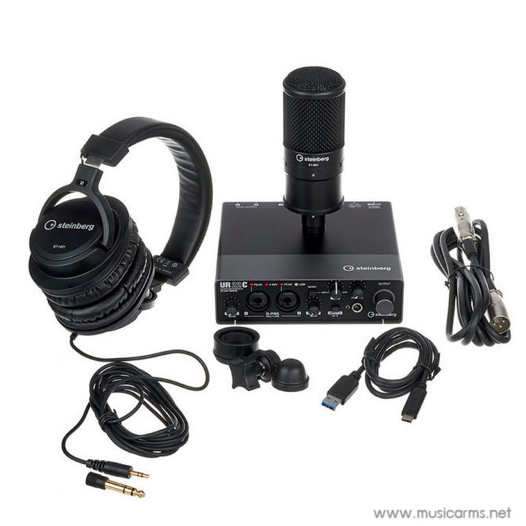 Steinberg-UR22C-Recording-Pack ขายราคาพิเศษ