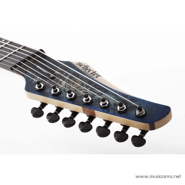 Schecter Reaper-7 Multi-Scale in Sky Burst head ขายราคาพิเศษ