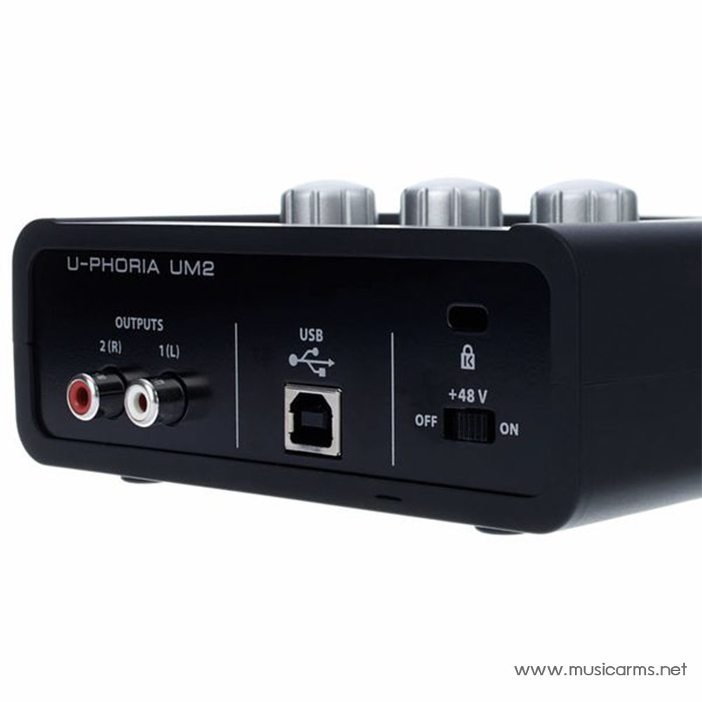 Behringer U-Phoria UMC204HD Audio Interface, Music Arms  ศูนย์รวมเครื่องดนตรี ตั้งแต่เริ่มต้น ถึงมืออาชีพ