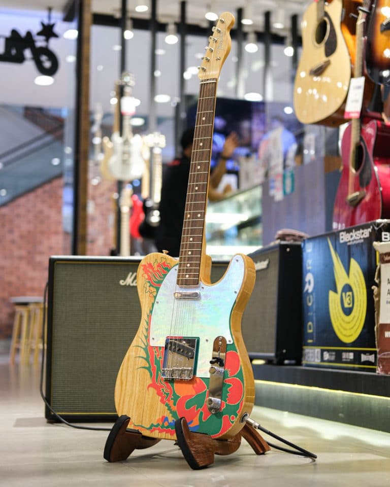 Showcase กีต้าร์ไฟฟ้า Fender Jimmy Page Telecaster