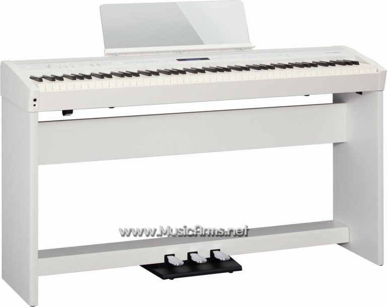 Roland FP-60 With Stand สีขาว ขายราคาพิเศษ