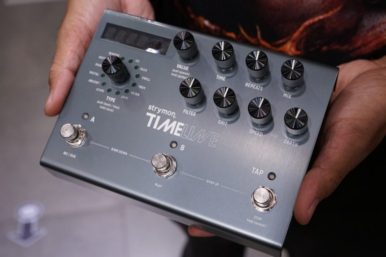 Showcase Strymon Timeline เอฟเฟคกีตาร์ไฟฟ้า