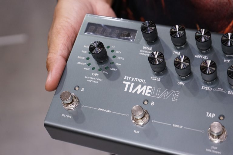 Showcase Strymon Timeline เอฟเฟคกีตาร์ไฟฟ้า