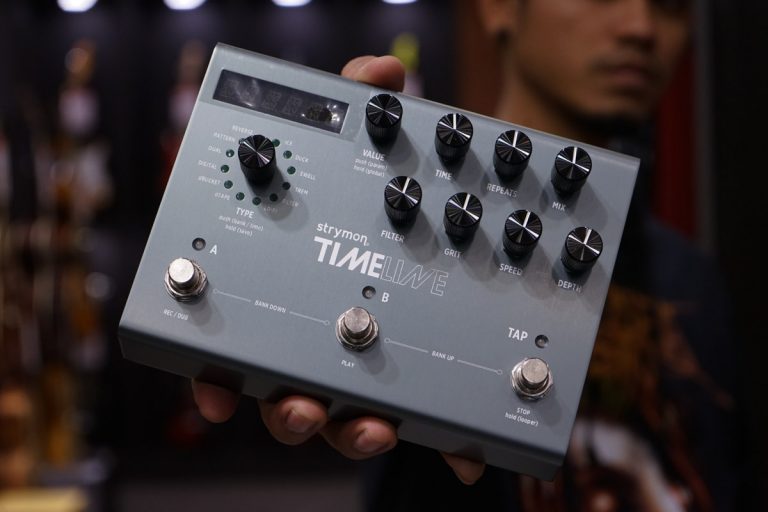 Showcase Strymon Timeline เอฟเฟคกีตาร์ไฟฟ้า