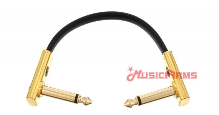 สายแจ็ค RockBoard Flat Patch Cable Gold 10 CM ขายราคาพิเศษ