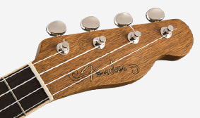 FENDER Zuma concert ukulele หัวอูคูเลเล่ด้านหน้า