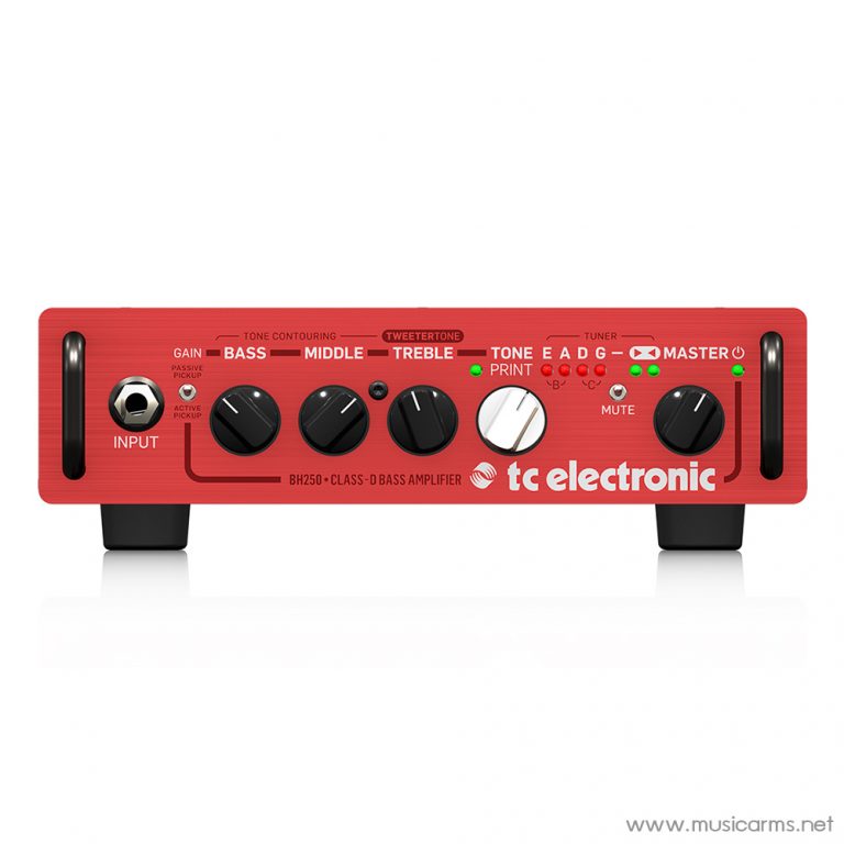 Face cover Tc Electronic BH250 Bass Head Amplifiers ขายราคาพิเศษ