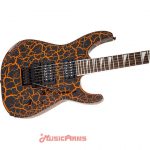 jackson x series soloist slx orange crackle electric ขายราคาพิเศษ