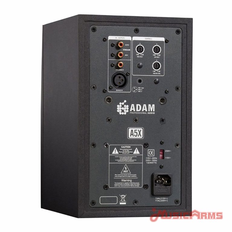 ADAM-AUDIO-A5X-ด้านหลัง ขายราคาพิเศษ