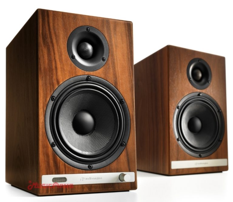 Audioengine HD6-walnut-back ขายราคาพิเศษ