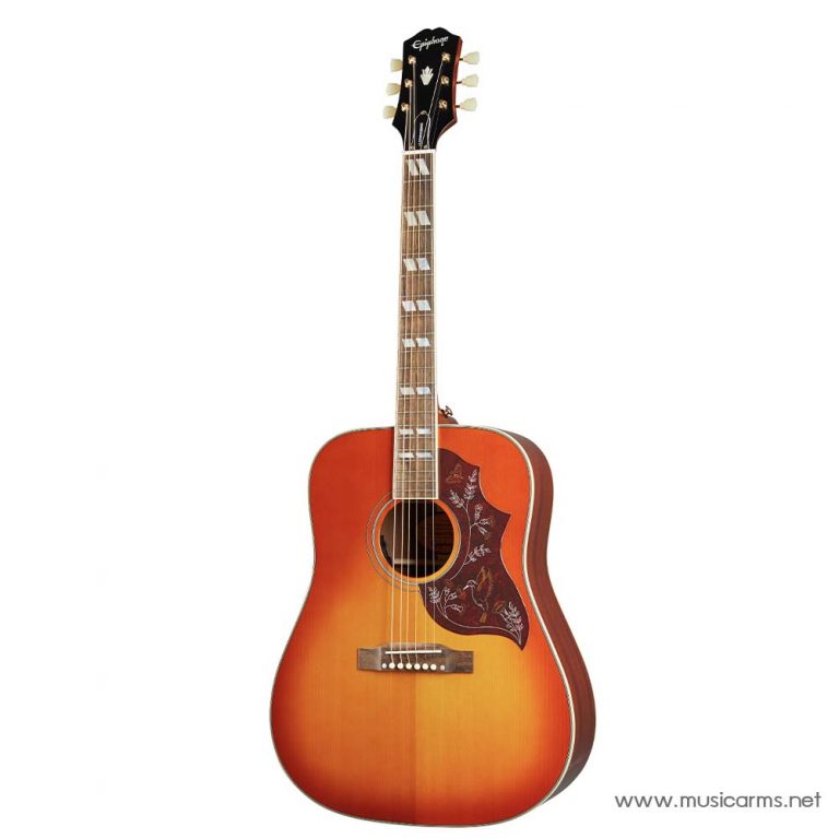 Epiphone Inspired by Gibson Hummingbird Aged Cherry Sunburst Gloss ขายราคาพิเศษ