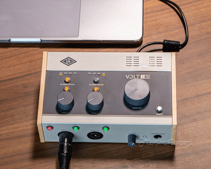 Universal Audio Volt 276 Audio Interface Music Arms ศูนย์รวมเครื่องดนตรี  ตั้งแต่เริ่มต้น ถึงมืออาชีพ Music Arms