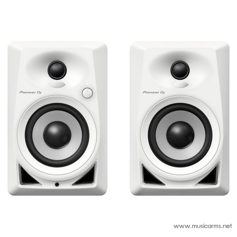 ลำโพงมอนิเตอร์_Pioneer_DM-40_สีขาว_ด้านหน้า ขายราคาพิเศษ