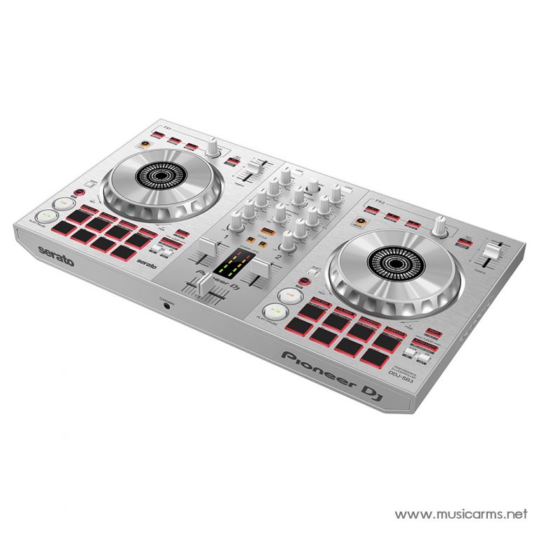 เครื่องเล่นดีเจ_Pioneer_DDJ-SB3-Silver_ด้านข้าง ขายราคาพิเศษ