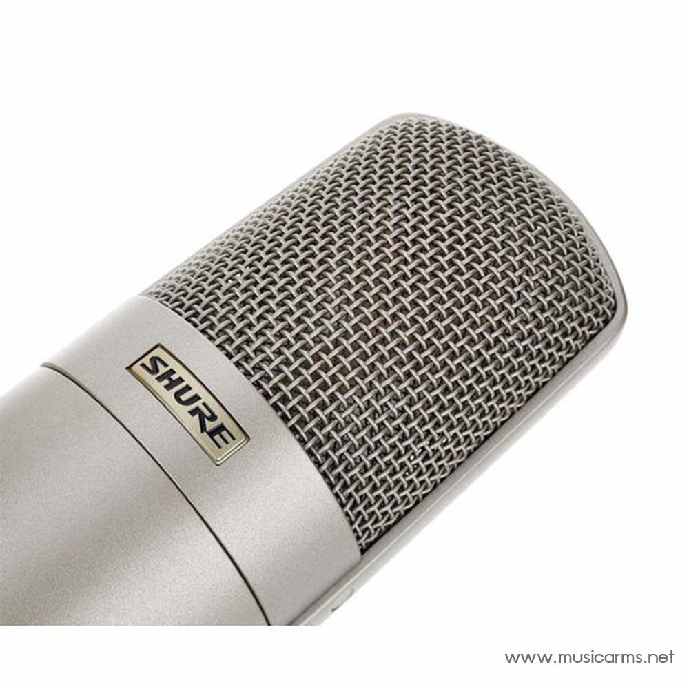 Shure KSM32SL Studio Condenser Microphone (Silver)