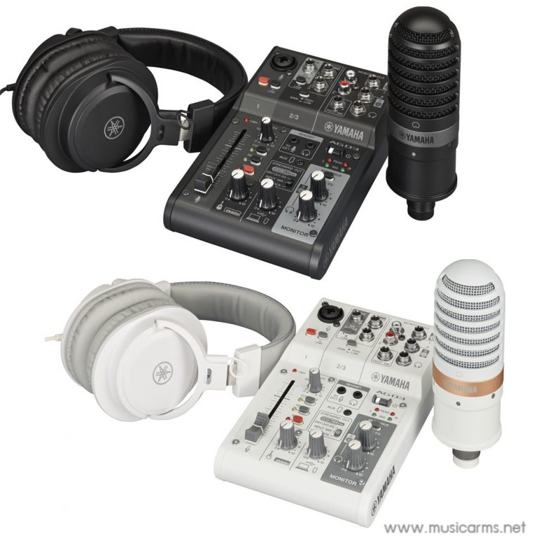 Yamaha-AG03-Mk2-Livestreaming-Pack-รวมสี ขายราคาพิเศษ