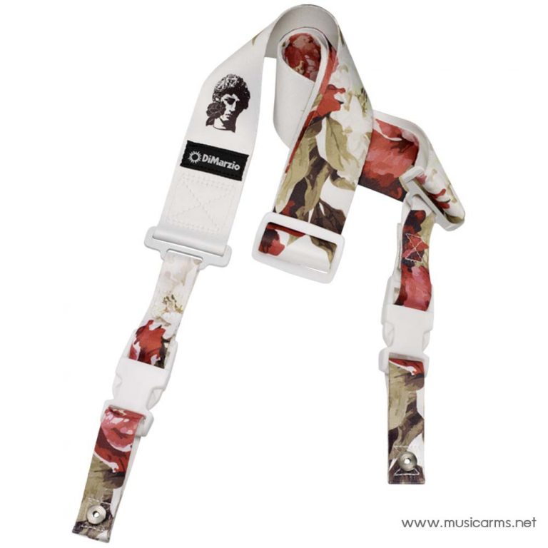 Polyphia Floral Muse White ClipLock® Guitar Strap ขายราคาพิเศษ