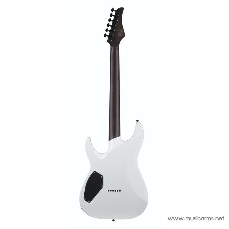 Schecter Reaper-6 Custom Gloss White ด้านหลัง ขายราคาพิเศษ