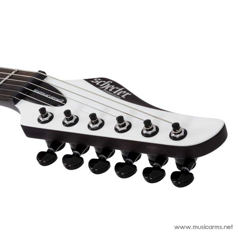 Schecter Reaper-6 Custom Gloss White หัว ขายราคาพิเศษ