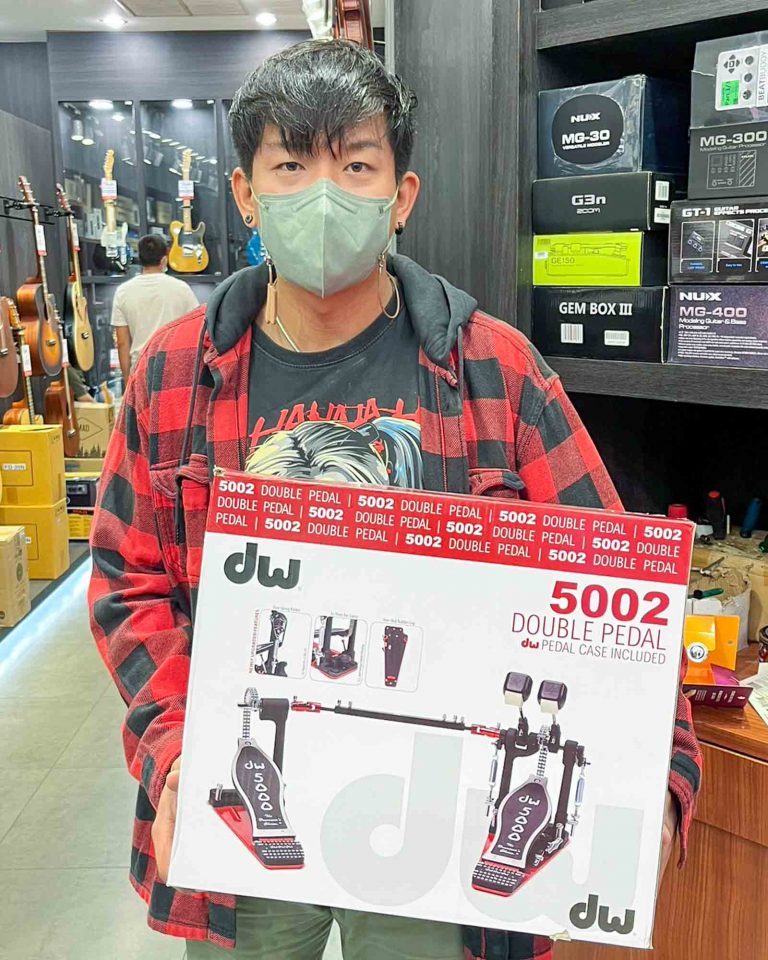 ลูกค้าที่ซื้อ DW CP5002-TD4 Double Bass Drum Pedal กระเดื่องคู่