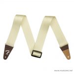 Fender Am Pro Seat Belt Strap White ลดราคาพิเศษ