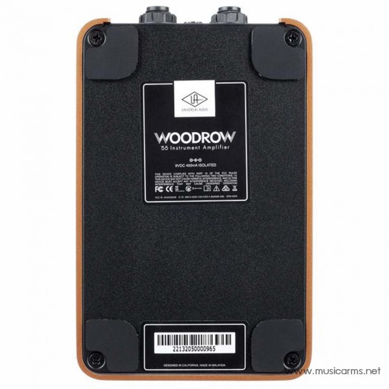 Universal Audio Woodrow '55 Instrument Amplifier ด้านหลัง ขายราคาพิเศษ