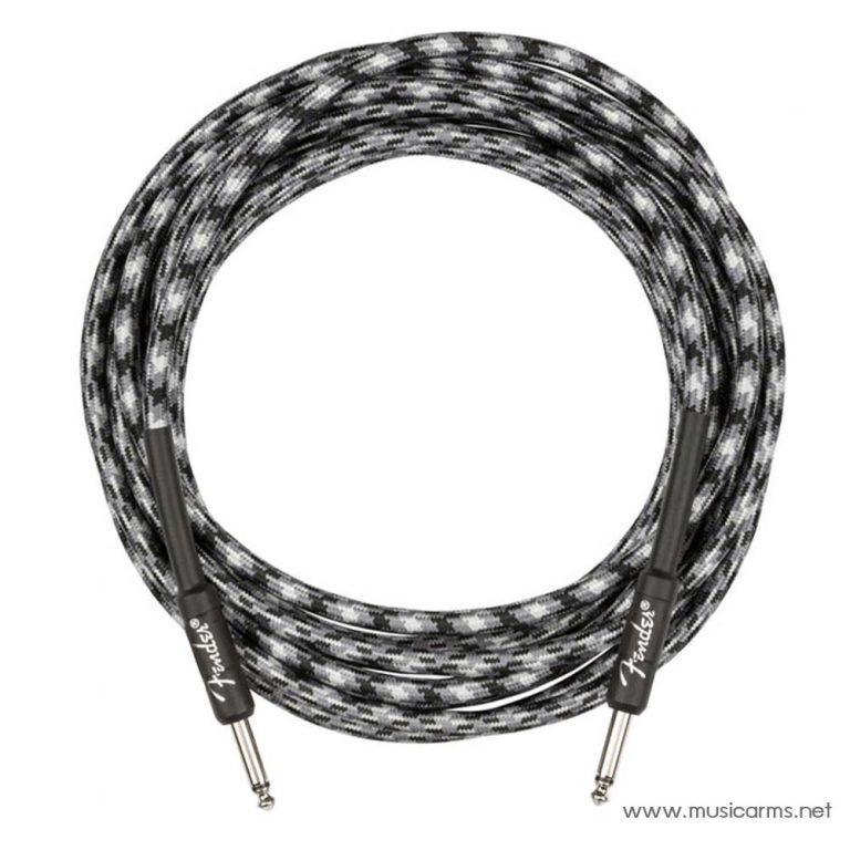 Fender Professional Series Instrument Cable 18.6 FT. Winter Camo สายแจ็ค ขายราคาพิเศษ