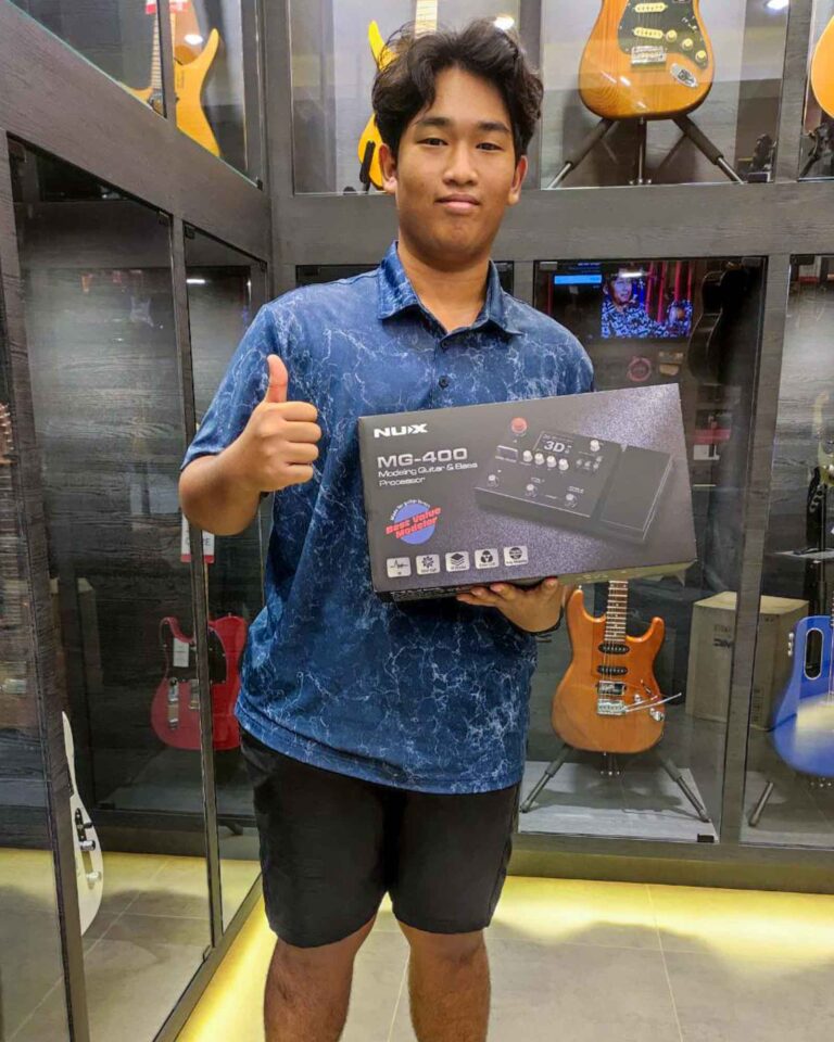 ลูกค้าที่ซื้อ Nux MG-400 มัลติเอฟเฟค