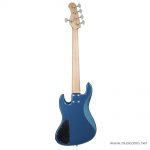 Sadowsky MetroLine 21-Fret Vintage JJ Bass, Swamp Ash Body, 5-String - Solid Dark Lake Placid Blue Metallic High Polish back ขายราคาพิเศษ